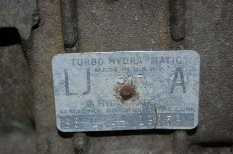 1988 Turbo Hydra-Matic TH375 8670373 Hydramatic Transmission GM Chevy Truck 88