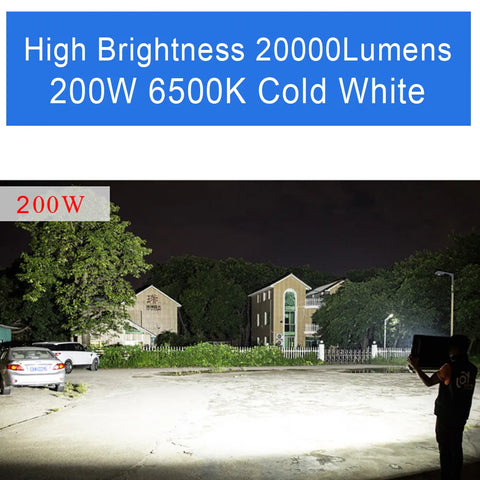 LED 200 Watt Flood Light IP66 Waterproof