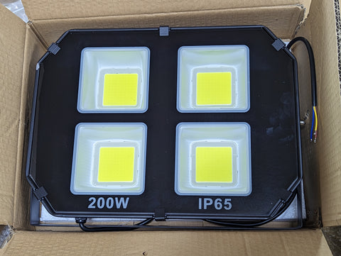 LED 200 Watt Flood Light IP66 Waterproof