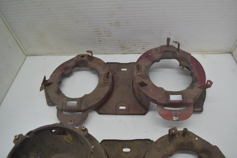 1964 Ford Galaxie Left Right Headlight Bucket Assembly Housing Pair 64