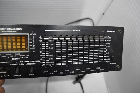 Numark EQ2600 10 Band Stereo Graphic Equalizer- Spectrum Analyzer 11340