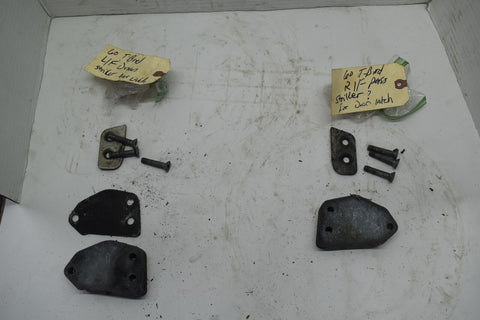 1960 60 Ford thunderbird strike plates Front Right Left 12349