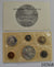 1968 PANAMA Large CONQUISTADOR BALBOA Genuine Proof 6 Coin Set 2 Silver