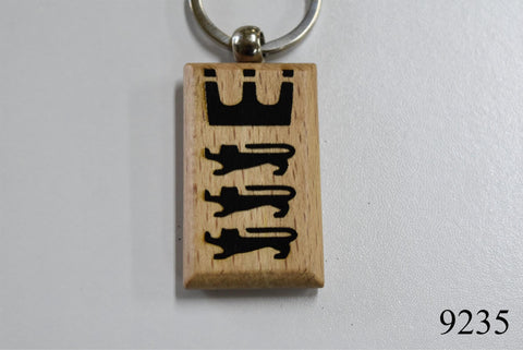 Laser Engraved Wood Keychain 1972 Ford Gran Torino 2 sided