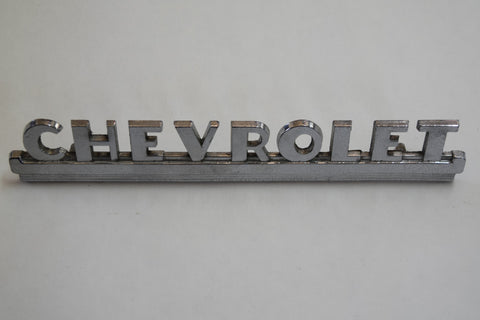 1947 47 48 49 50 51 52 1953 Chevy Pickup Truck Emblem Fender Badge Logo Trim
