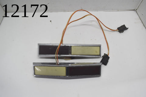 1964 1976 OLDS 1973 BUICK GM INTERIOR COURTESY LIGHTS LAMP PAIR 4434530 64 73 76