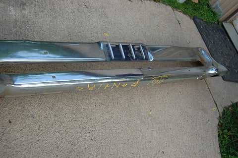 1963 63 Pontiac BONNEVILLE CATALINA GRAND PRIX Front Bumper Chrome