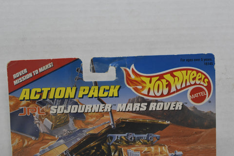 Hot Wheels Action Pack Sojourner Mars Rover New In Box Mattel 1996 Toys