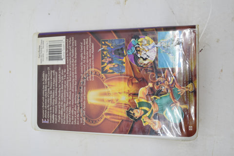 Rare Aladdin and the King of Thieves VHS 1996 Disney Clamshell Collectors Case