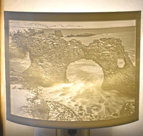 3D Lithophane Window Hanging Photography By Andrew Gilbert Nightlight LED Decor