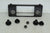 Original 1979-1986 Ford Mustang Radio Stereo Bezel With Knob Black OEM Dash Trim