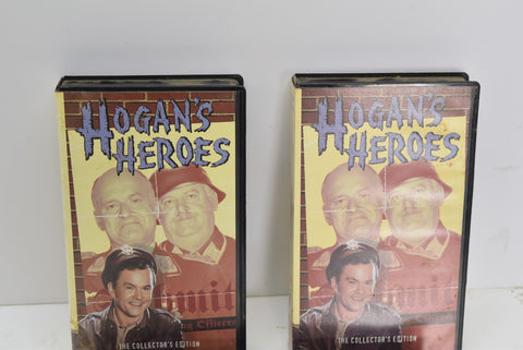 Lot of 4 VHS Tapes Hogan Heroes Collectors Edition Columbia House TV Show