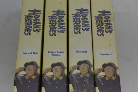 Lot of 4 VHS Tapes Hogan Heroes Collectors Edition Columbia House TV Show