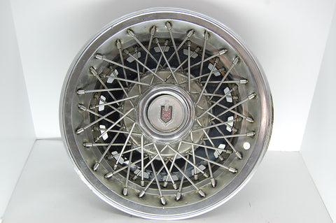 Monte Carlo Knight Badge Emblem 15" Wire Hubcap Chevrolet Original Shield Rims