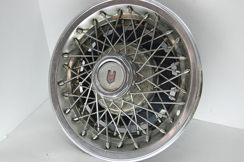 Monte Carlo Knight Badge Emblem 15" Wire Hubcap Chevrolet Original Shield Rims