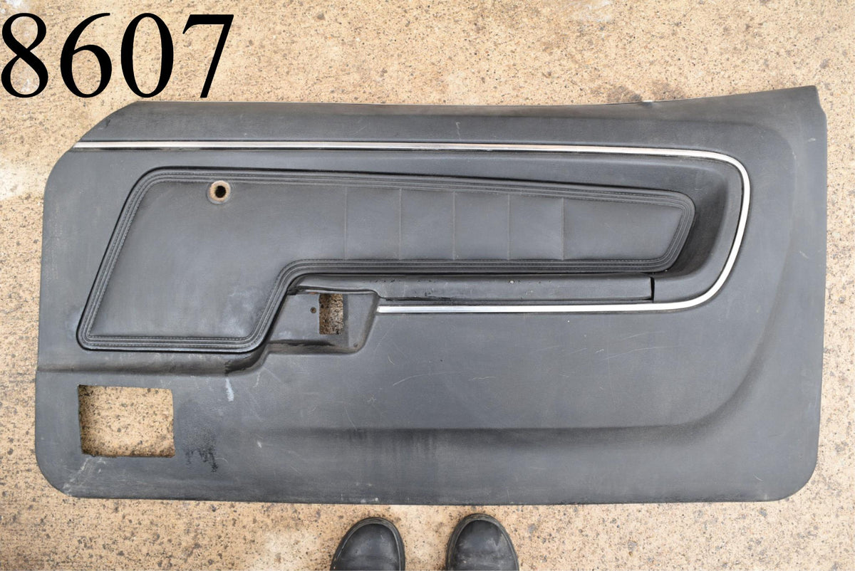 1972 1973 Gran Torino Sport Interior Door Panel Black Right