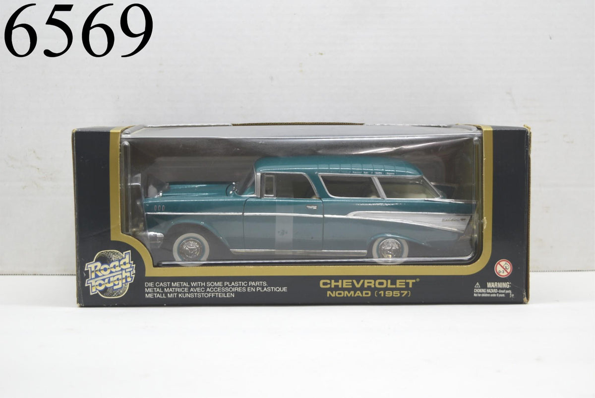 Road Tough 1:18 Die-Cast Metal Collection 1957 Chevrolet Nomad