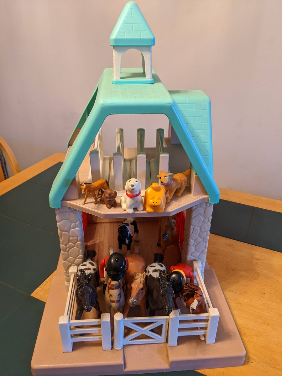 Tikes Dollhouse Stable Little Tikes Horse Stable Vintage 1992 Little