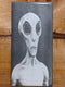 Alien Decorative Tile Halloween Monsters Horror Movie Laser Etched Art 3" x 6"
