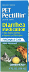 Pet Pectillin Diarrhea Medication for Dogs and Cats 4 oz.
