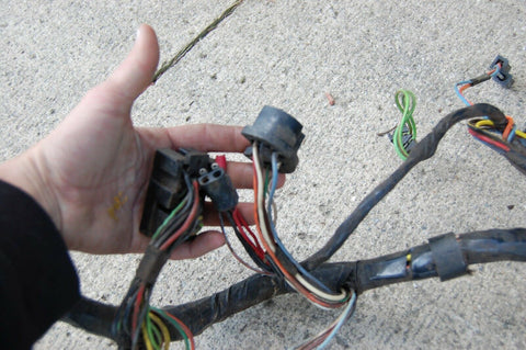 1968 1969 Ford Torino Under In Dash Wiring Harness 68 69 Cougar Mustang Montego