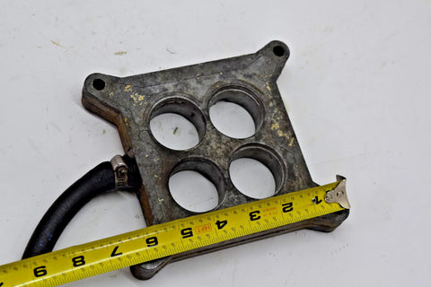 ford 4BBL carb intake spacer C40E-9A589-e 1982 351 windsor marine 14443