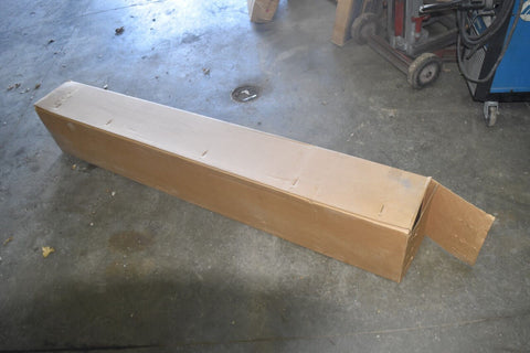 04 06 Ford F150 Rear Chrome Step Bumper Assembly W/ Object Sensor Holes 12619