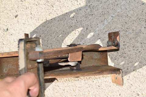 1963 1964 Ford Galaxie Automatic Auto Brake Pedal Mount Bracket Arm 63 64 12984