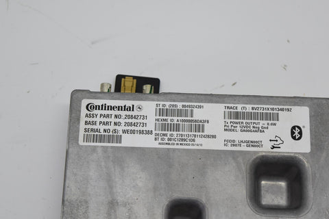 2010 chevy camaro RS onstar brain computer 14530