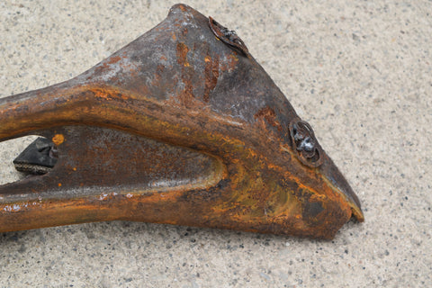 1964 Ford Galaxie Rear Outer Bumper Brackets Braces Left Right Pair LH RH 64