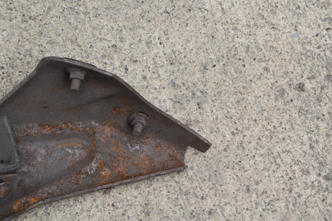 1964 Ford Galaxie Rear Outer Bumper Brackets Braces Left Right Pair LH RH 64