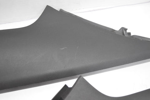 2010 2011 2013 Chevy Camaro Rear Left Right C Pillar Cover Trim Panel Pair Black