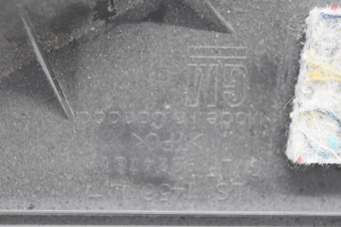 2010 2011 2013 Chevy Camaro Rear Left Right C Pillar Cover Trim Panel Pair Black