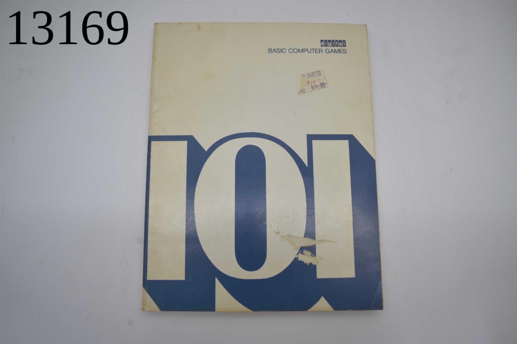 Digital 101 Basic Computer Games 1975 3rd Printing– FatMan's Garage, LLC