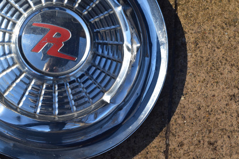 Lot of 3 1958 1959 1960 AMC Rambler 15" Hubcaps Hub Caps Wheel Covers 58 59 60