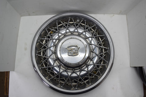 1975 1985 Cadillac Deville Fleetwood Hubcap Wheel Cover Spoke 15" 75 76 77 78 79