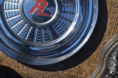 Lot of 3 1958 1959 1960 AMC Rambler 15" Hubcaps Hub Caps Wheel Covers 58 59 60