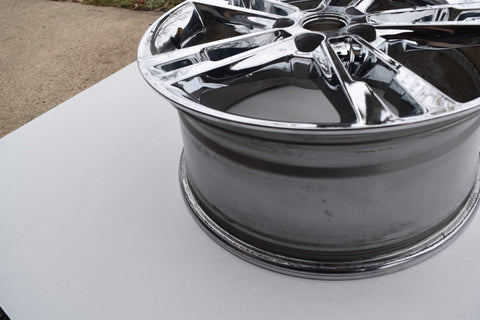 2010 2011 2012 Ford Mustang GT Chrome Rim Wheels 18x8 9R3J-1007-BA 10 11 12 OEM