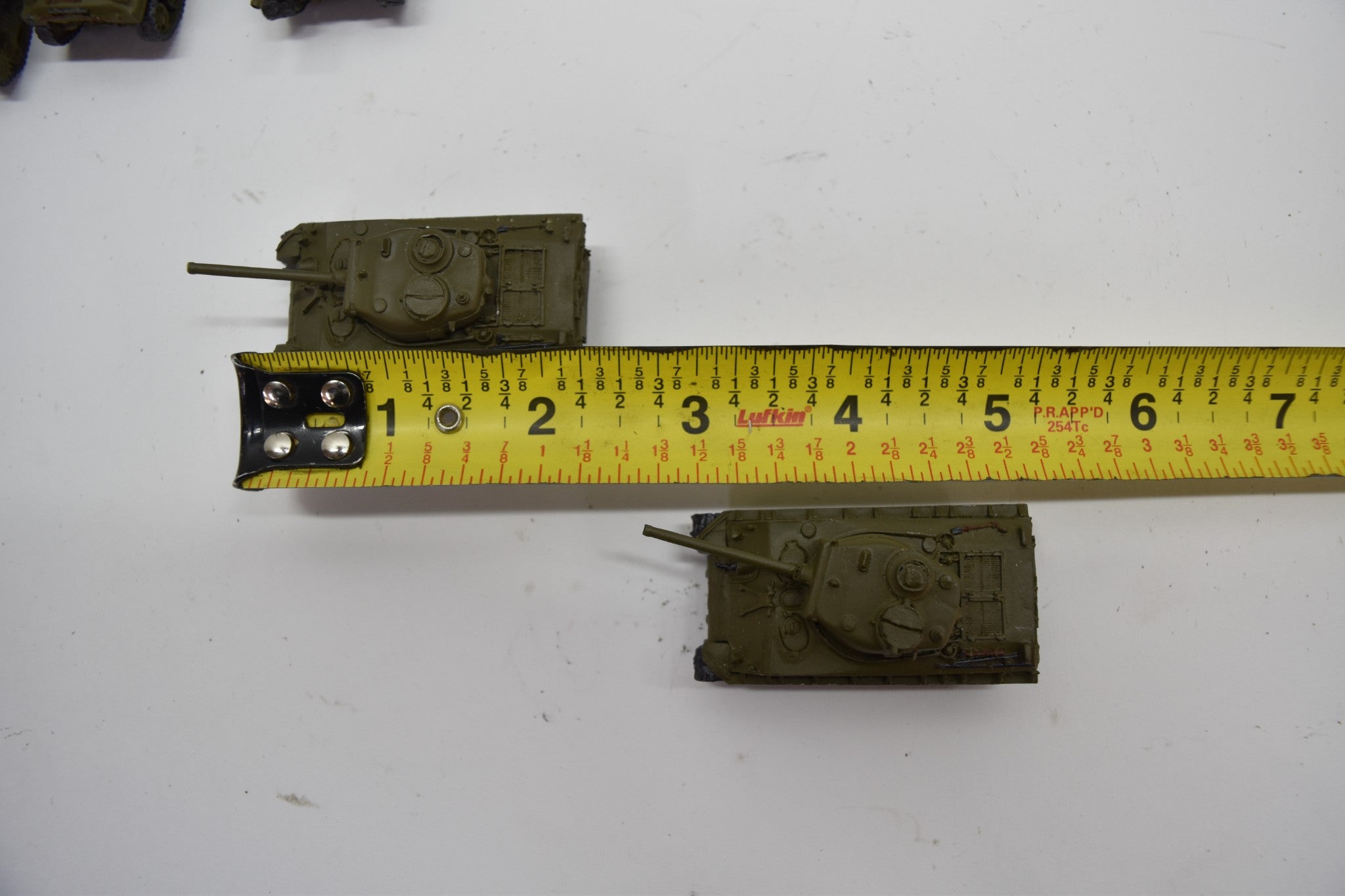 Lot of 13 American Sherman Tank Tanks Models WW1 WW2 Miniatures FatMan