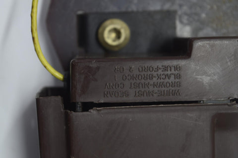 1987 1993 Ford Mustang Convertible Front Right Passenger Seat Belt Gray 87