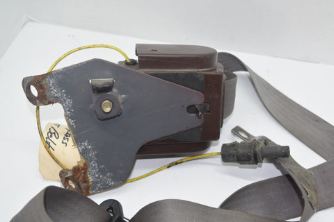 1987 1993 Ford Mustang Convertible Front Right Passenger Seat Belt Gray 87