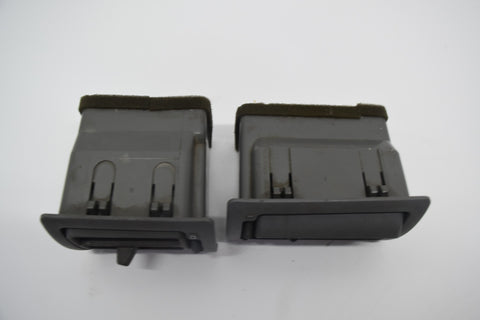 1987 1993 Ford Mustang Convertible Gray Front Dash Side Vents Pair 87 88 89 90