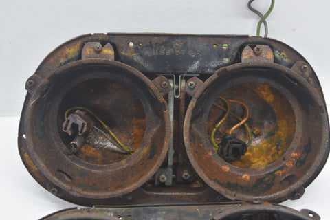 1958 1959 1960 Ford Thunderbird Headlight Bucket Pair Left Right 58 59 60