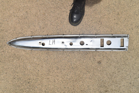 1958 1960 Ford Thunderbird Left Driver Door Panel Trim Handle Backing 58 59 60