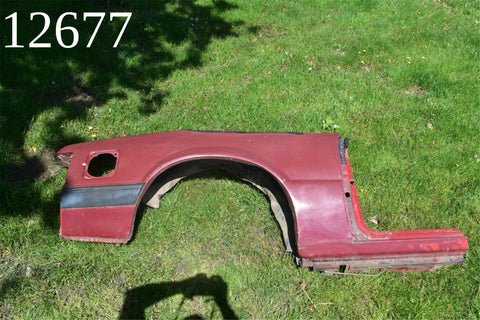 1987 1993 Ford Mustang Convertible Right Passenger Rear Quarter Panel 87 88 89