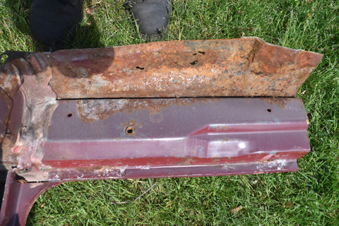 1987 1993 Ford Mustang Convertible Right Passenger Rear Quarter Panel 87 88 89