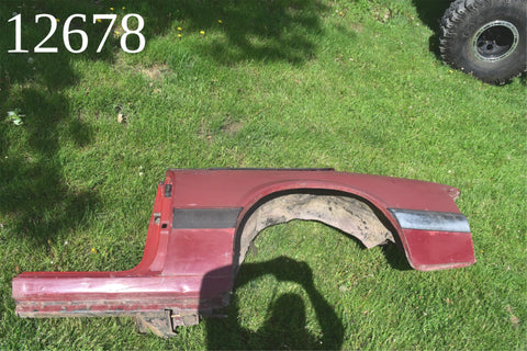 1987 1993 Ford Mustang Convertible Left Driver Rear Quarter Panel 87 88 89 90 93