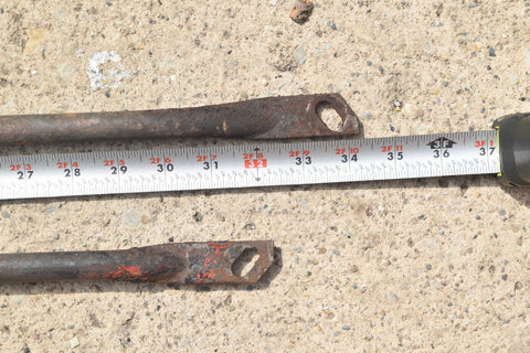 1973 1974 MOPAR Charger RoadRunner Satellite Fender Firewall Support Rods 73 74