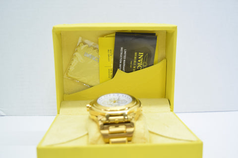 RARE Invicta Reserve Transatlantic Dual Dial Abalone White 28579 Watch 54.7m