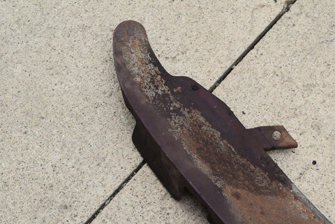 1946 1947 1948 Dodge D24 Rear Bumper Filler Stone Deflector Custom Deluxe 46 47